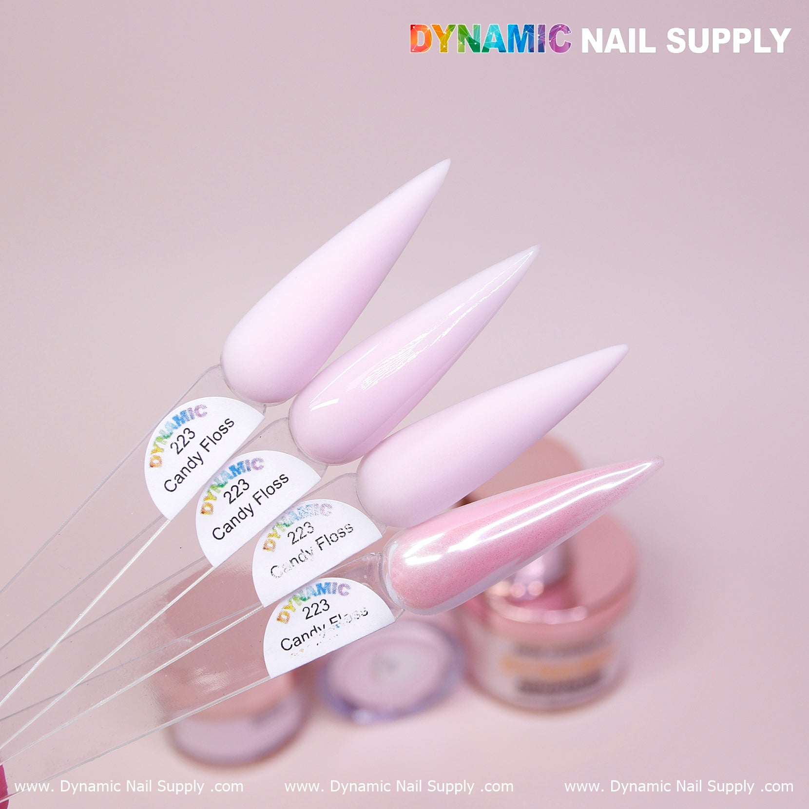 Candy Floss Cover Acrylic Powder (#223) Popular Pastel Color for Daily Using