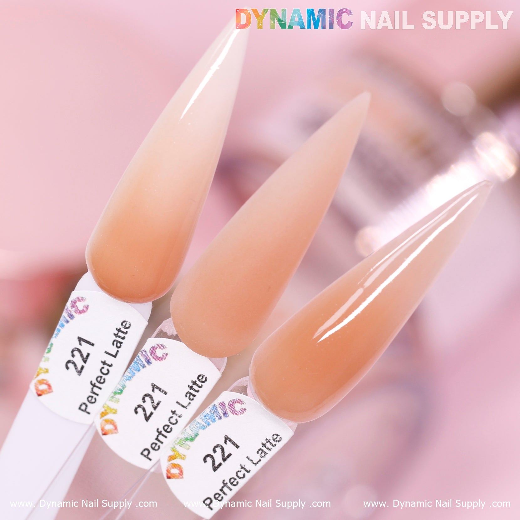 Perfect Latte - Nude Acrylic Powder (#221) Brown tone cover acrylic for any skin tones