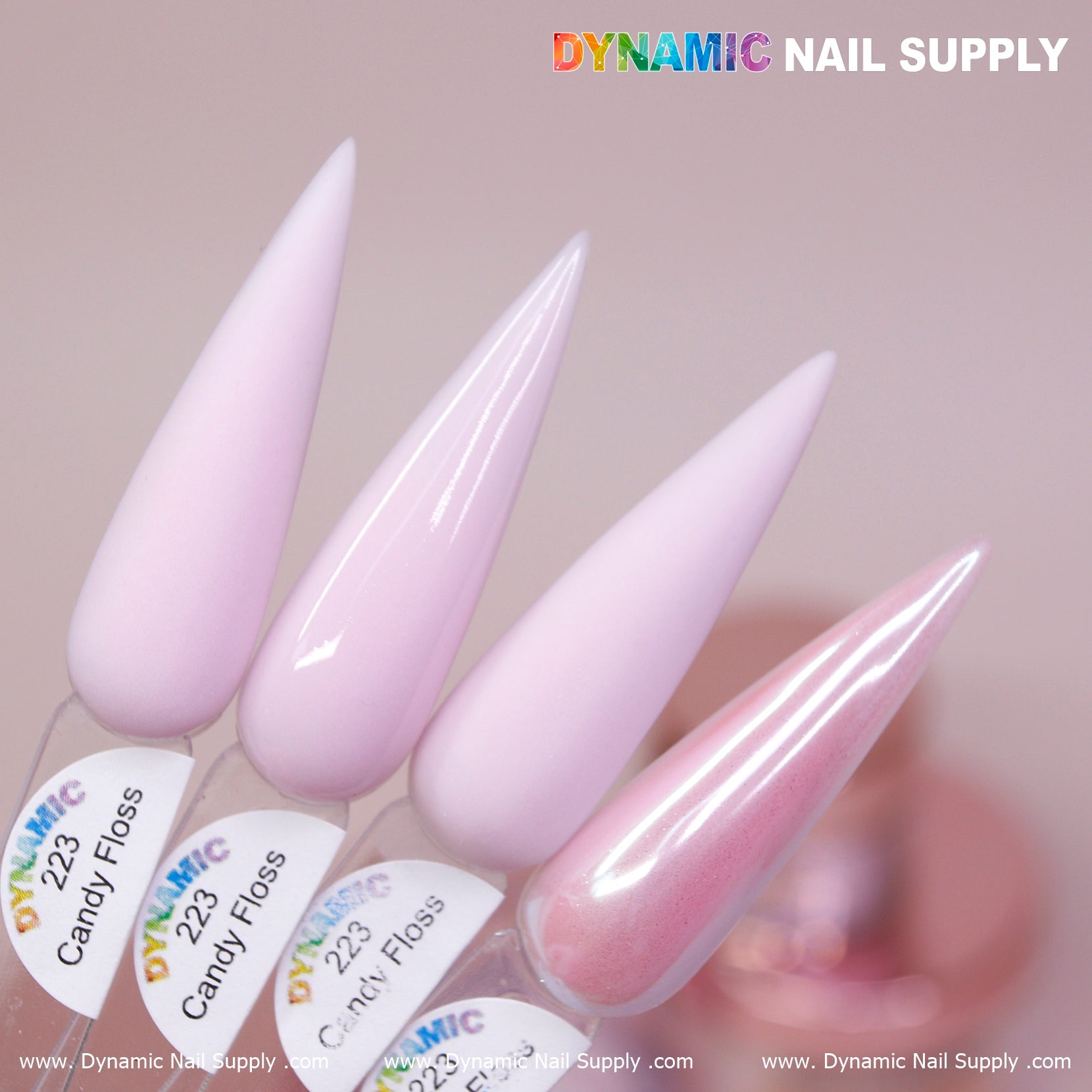 Candy Floss Cover Acrylic Powder (#223) Popular Pastel Color for Daily Using