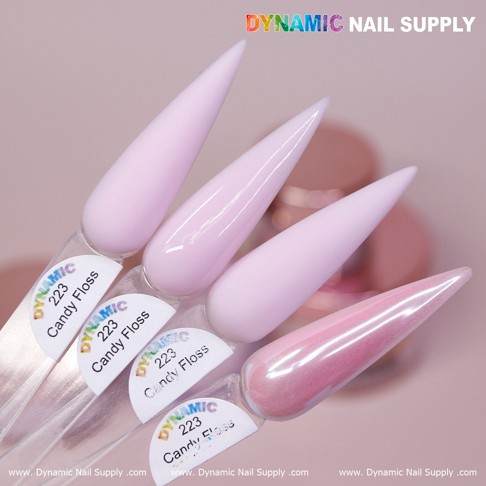 Candy Floss Cover Acrylic Powder (#223) Popular Pastel Color for Daily Using