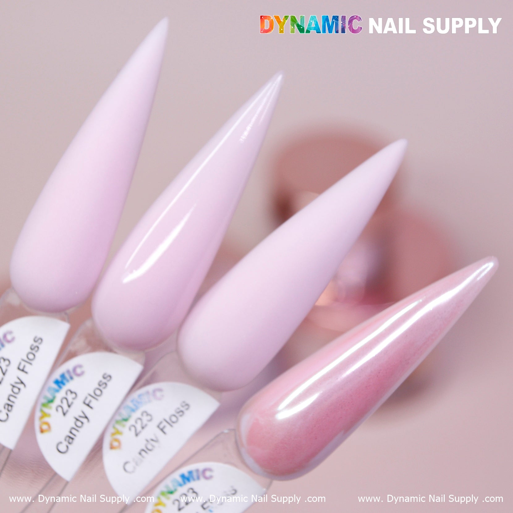 Candy Floss Cover Acrylic Powder (#223) Popular Pastel Color for Daily Using