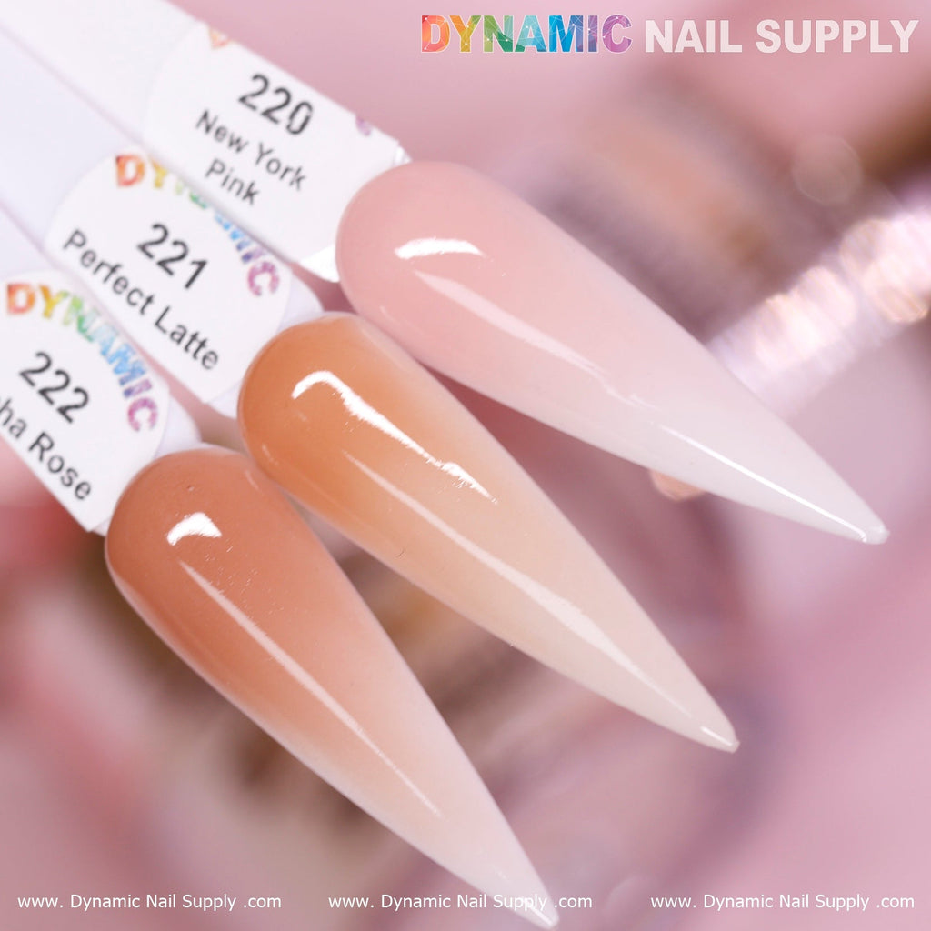 Mocha Rose - Nude Acrylic Powder (#222) Chocolate tone cover acrylic