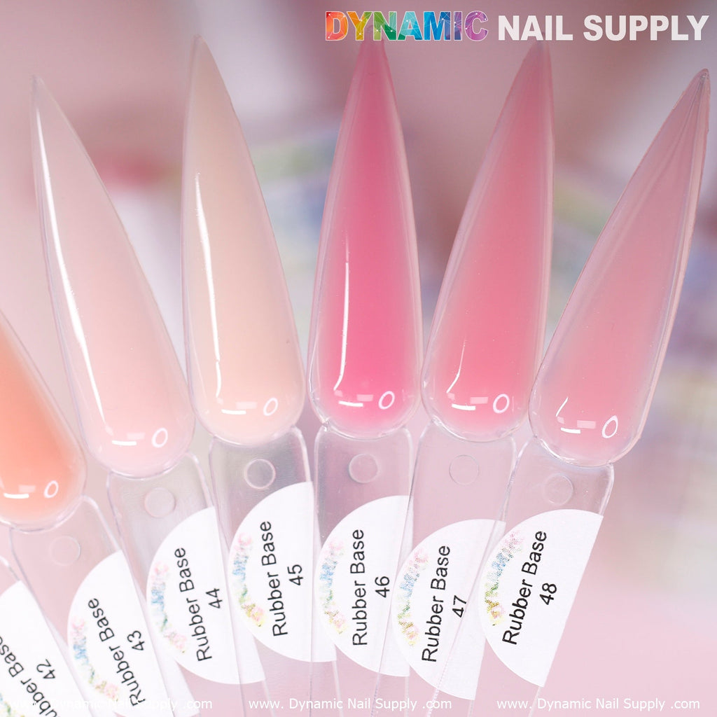 (BIAB) Rubber Base gel (Builder Gel in a Bottle) Number 40 to 48 collection