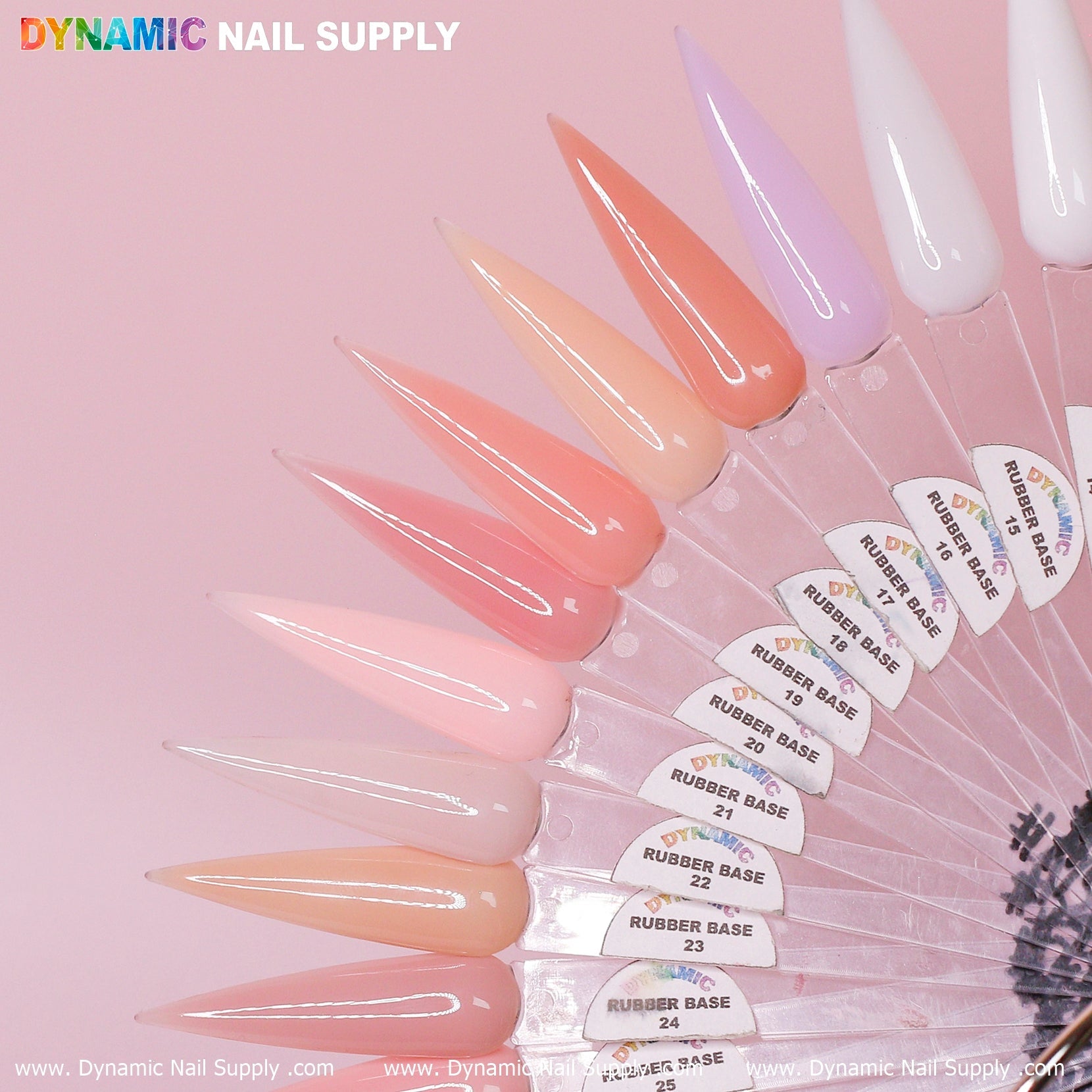 (BIAB) Rubber Base gel (Builder Gel in a Bottle) Number 13 to 29 collection