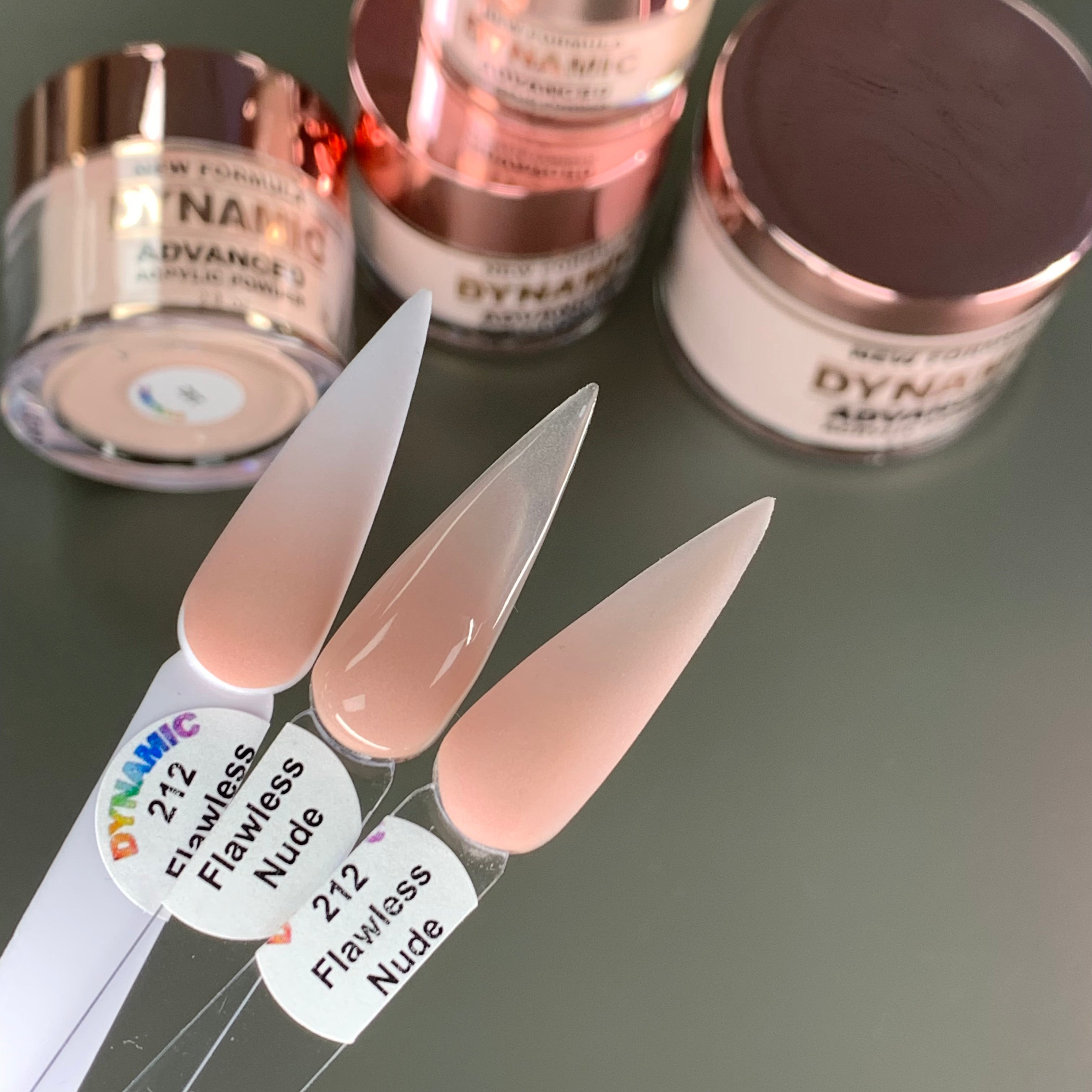 Flawless Nude Acrylic Powder (#212) Gorgeous Nude Color for Every Skin Tone Use