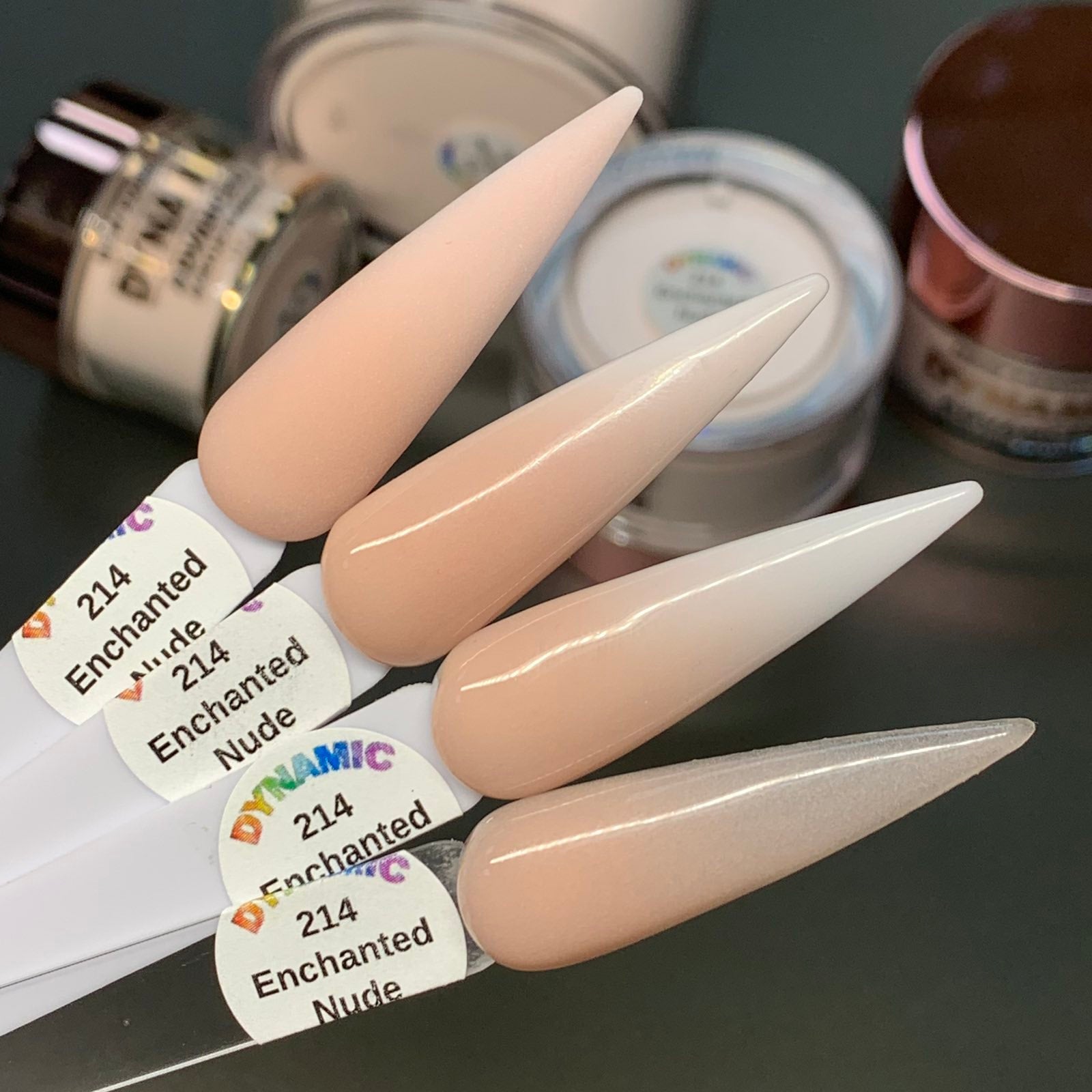 Enchanted Nude Acrylic Powder (#214) Very Popular Nude Color for Daily usage