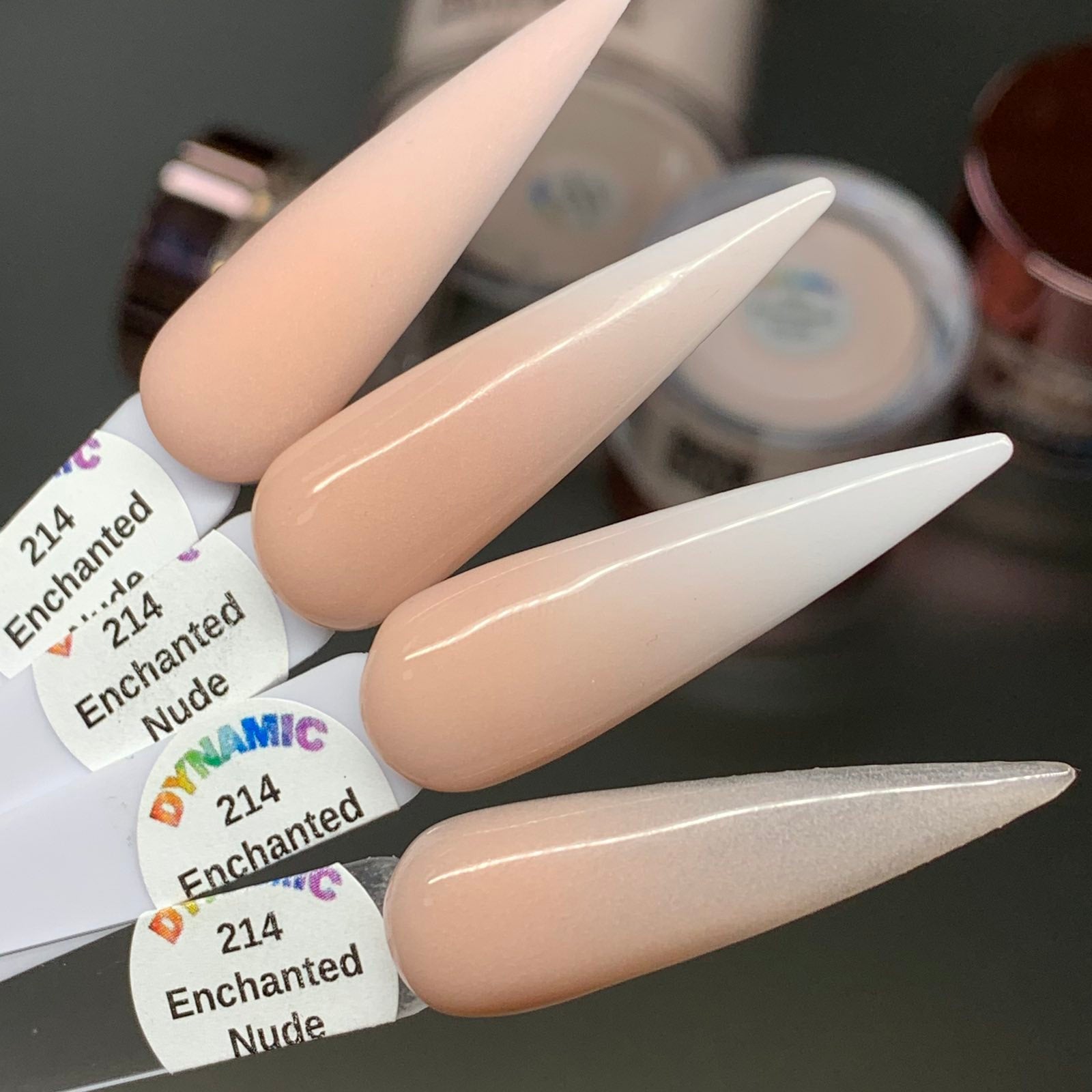 Enchanted Nude Acrylic Powder (#214) Very Popular Nude Color for Daily usage